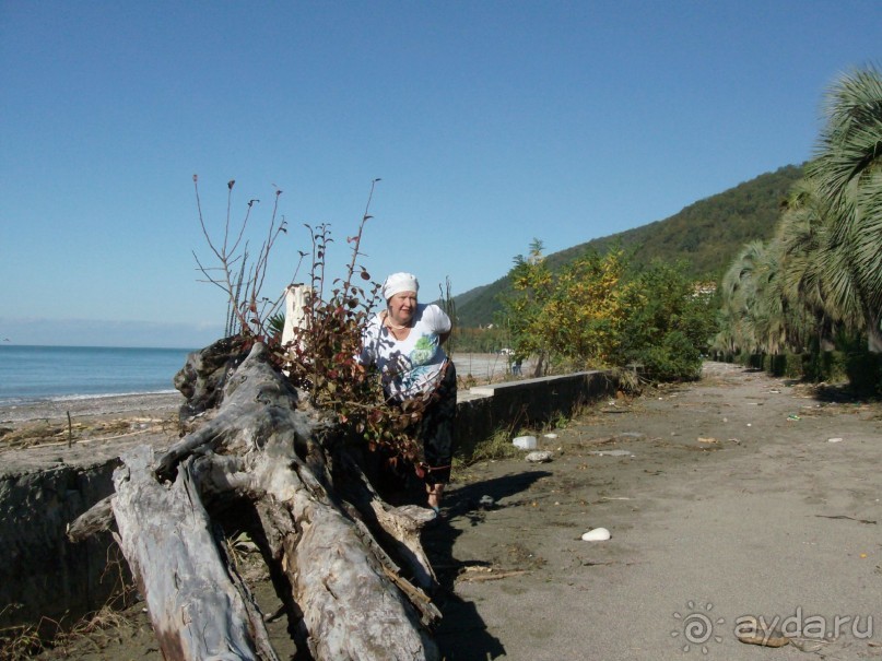 Неоправданная дороговизна и разруха в Гагре . 2013. Осень . Фото.