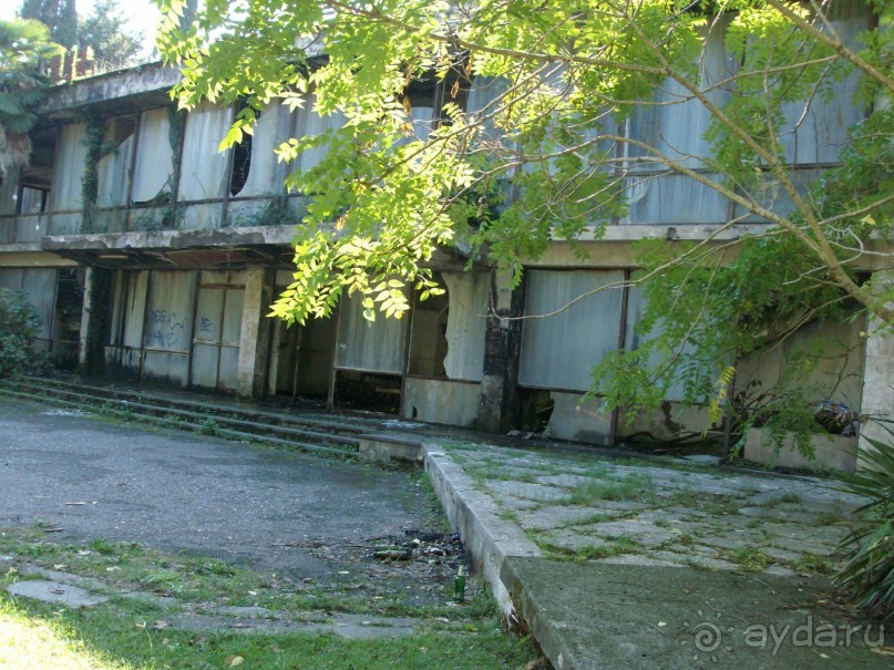 Частный сектор в Пицунде - это почти экстрим