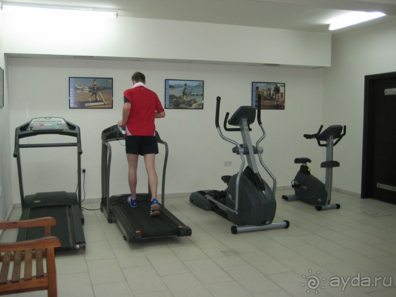 тренажерный зал в отеле на "0" этаже