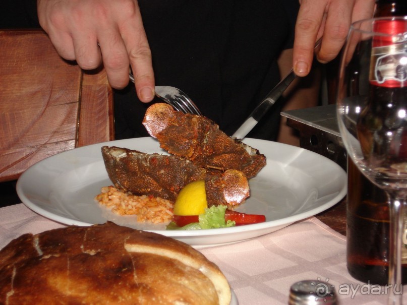 несчастный но очень вкусный лангуст