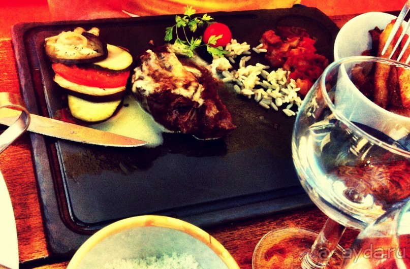 территория отеля.