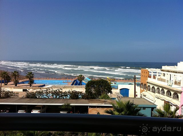 вид из делюкса на океан Касабланка