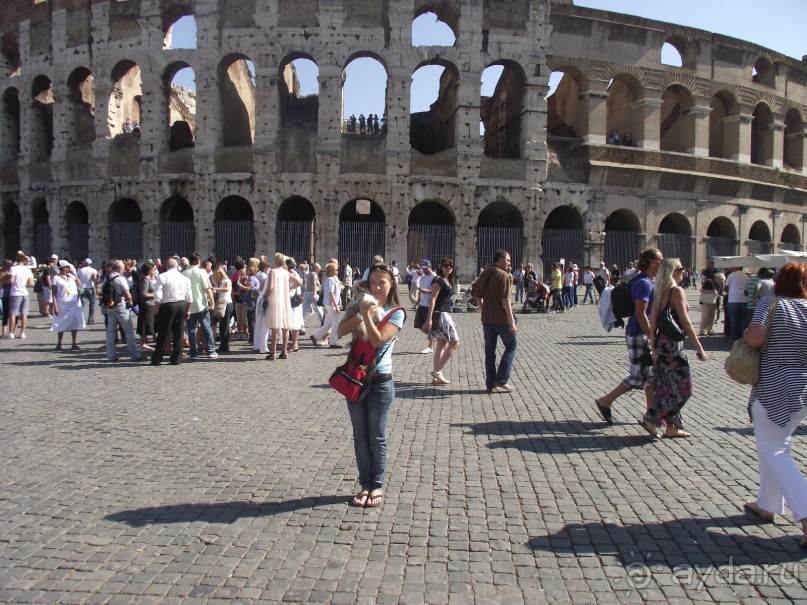 колизей днем