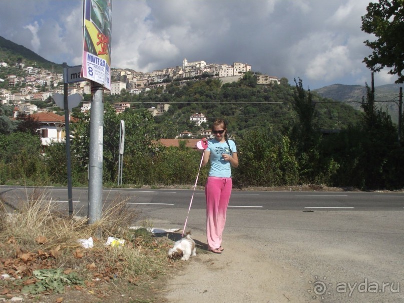 по пути в помпеи