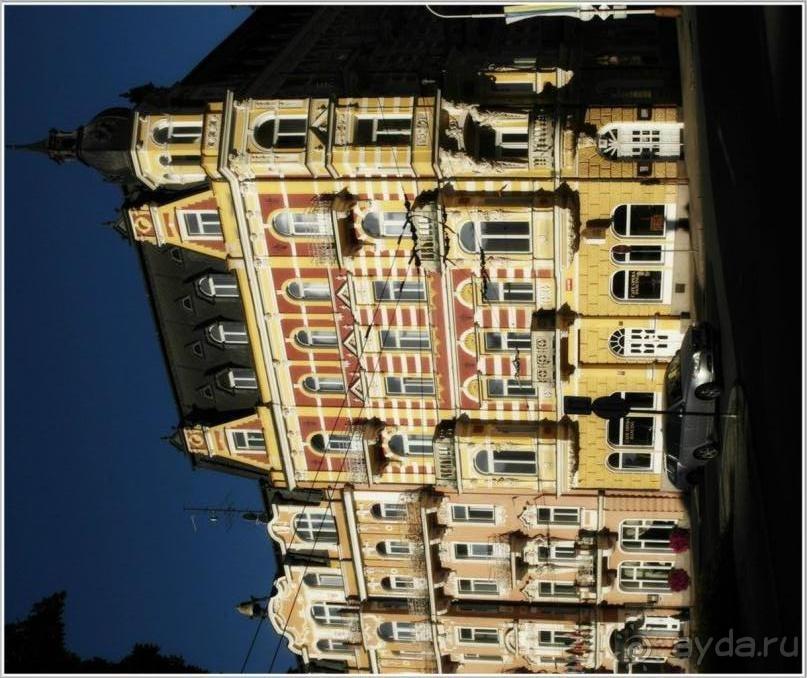 Улица с отелем Лабе, Масарикова