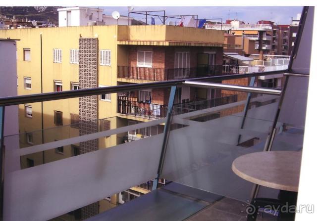 Вид с  балкона