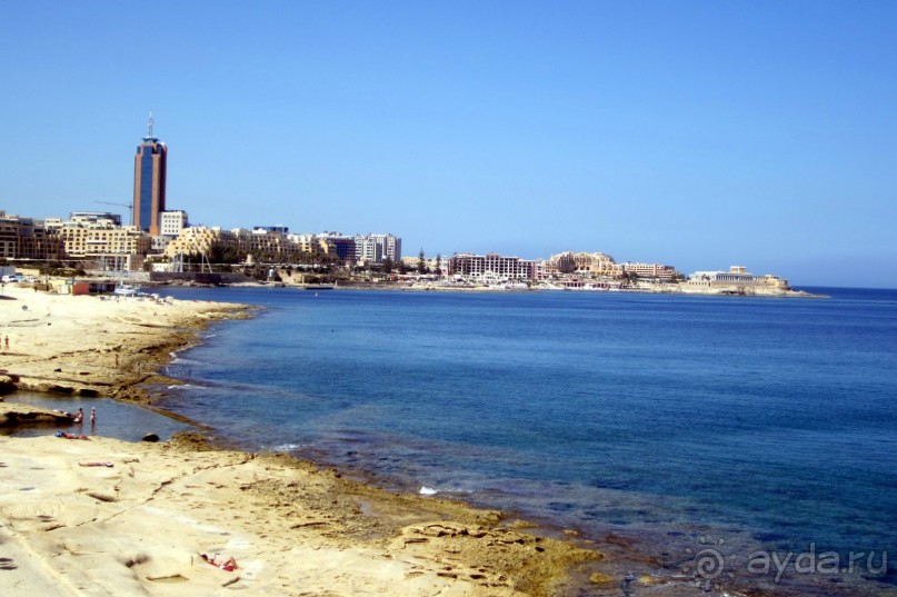 Вид из Слимы на Сент Джулианс