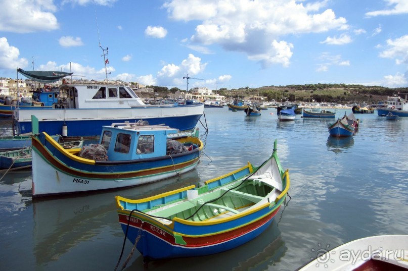 Марсашлокк - лодочки