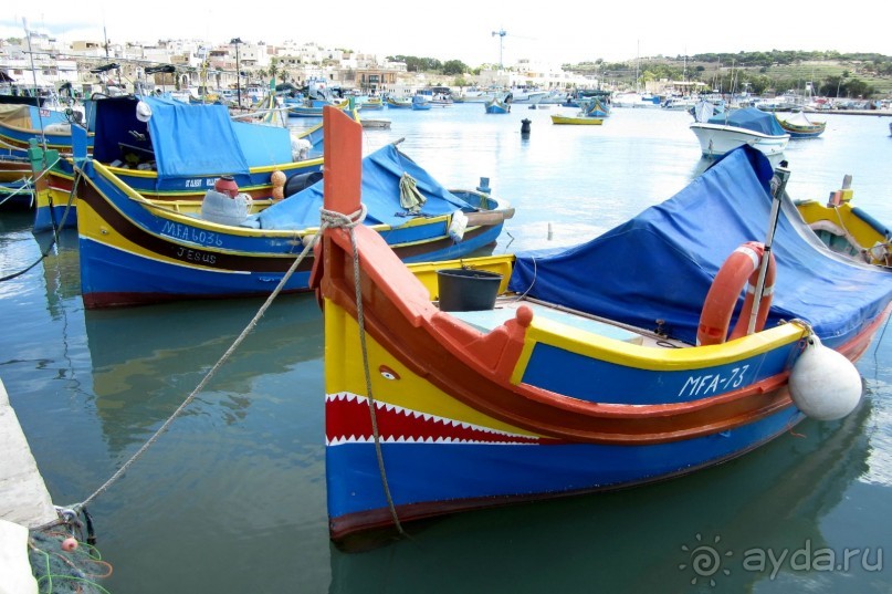 Марсашлокк - лодочки