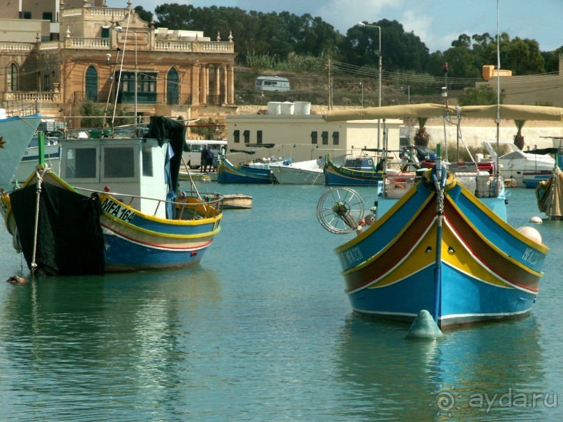 Марсашлокк - лодочки