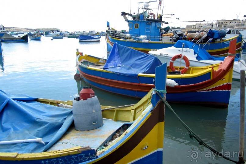 Марсашлокк - лодочки