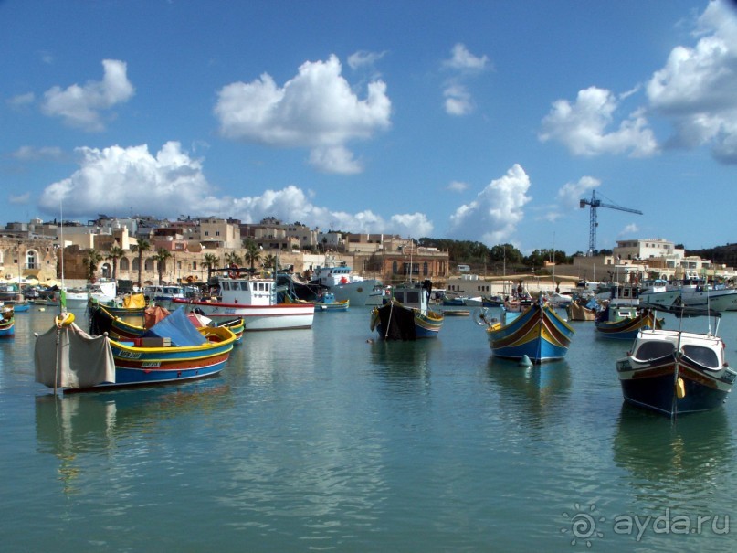 Марсашлокк - лодочки