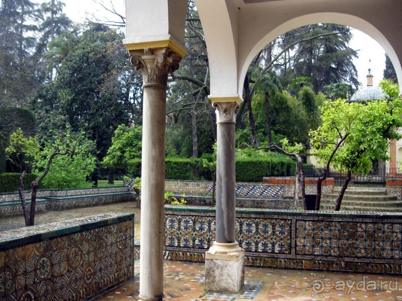  Алькасар -сады