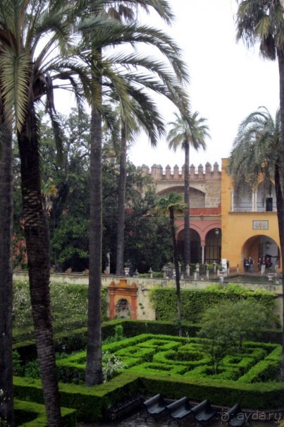  Алькасар -сады