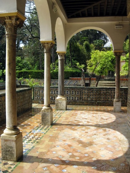  Алькасар - сады, солнышко выглянуло!