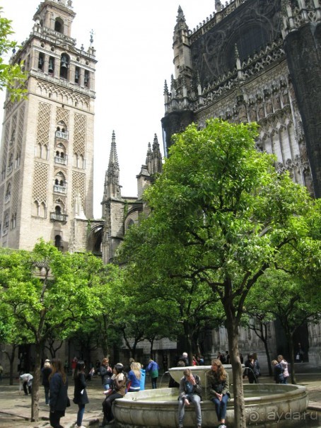 Апельсиновый дворик Кафедрального собора