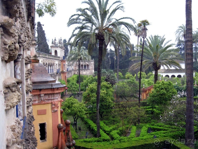  Алькасар -сады