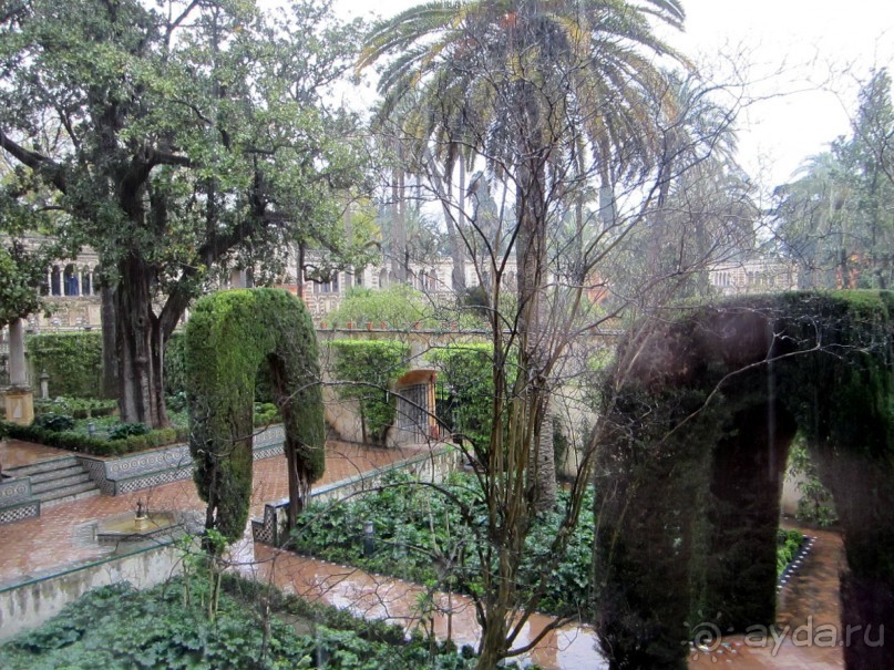  Алькасар -сады