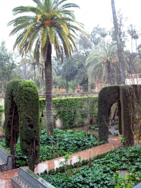  Алькасар -сады