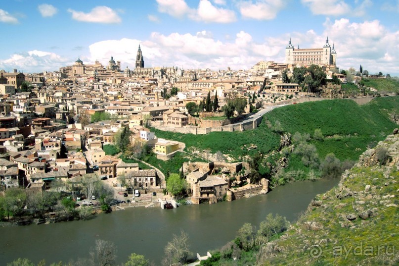 Толедо - вида на город со смотровой площадки