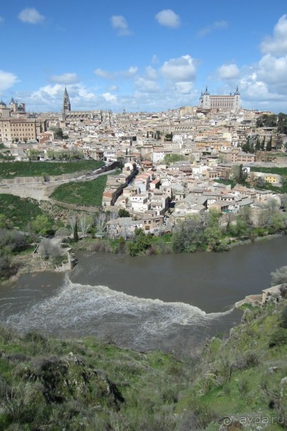 Толедо - вида на город со смотровой площадки