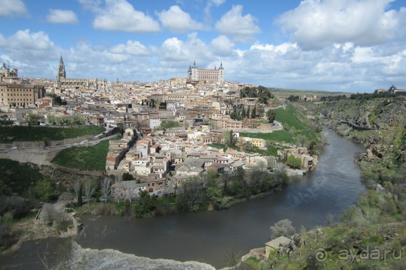 Толедо - вида на город со смотровой площадки