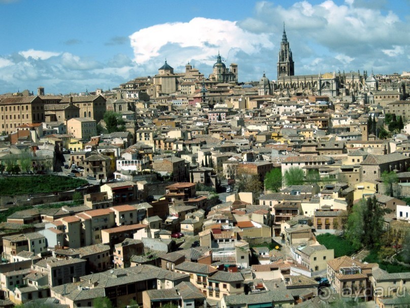 Толедо - вида на город со смотровой площадки