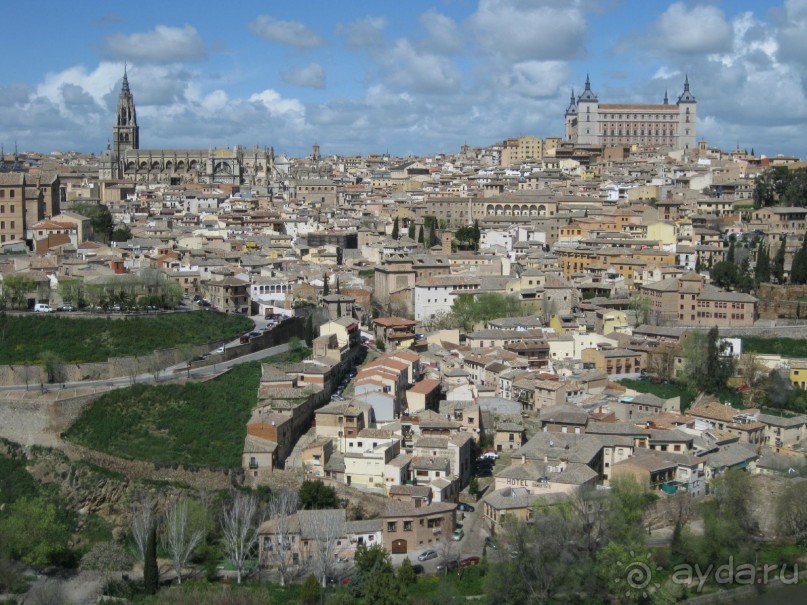 Толедо - вида на город со смотровой площадки