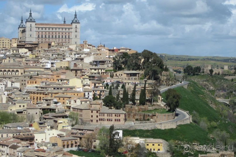 Толедо - вида на город со смотровой площадки