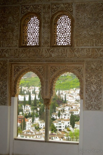Дворцы Насридов - бельведер зала Мешуар