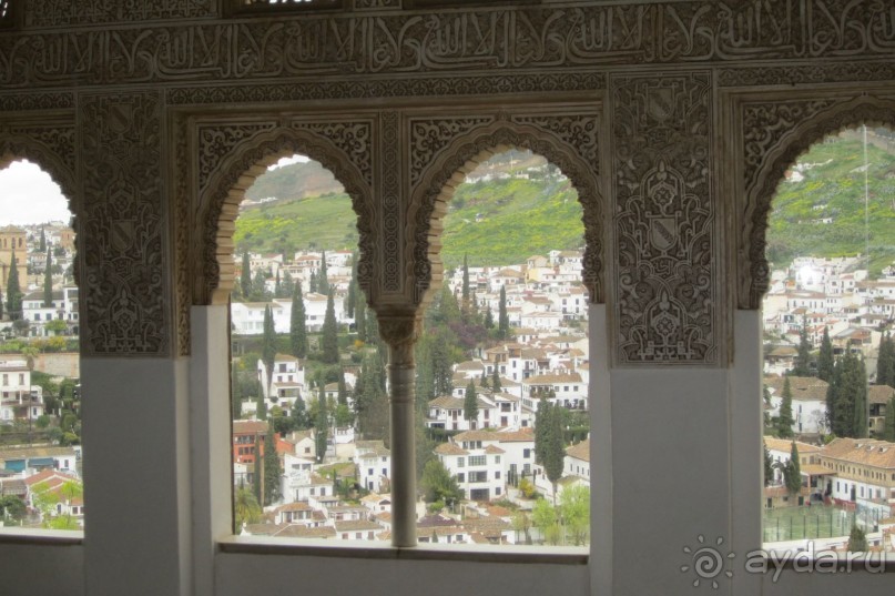 Дворцы Насридов - бельведер зала Мешуар