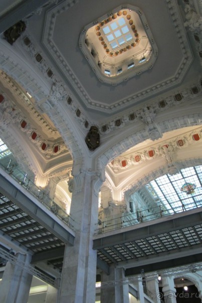 Мадрид - Дворец связи (мэрия) внутри