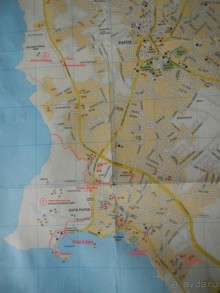 Карта Пафоса и достопримечательности, которые я обошла