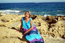 Городской пляж в Слиме со стороны открытого моря