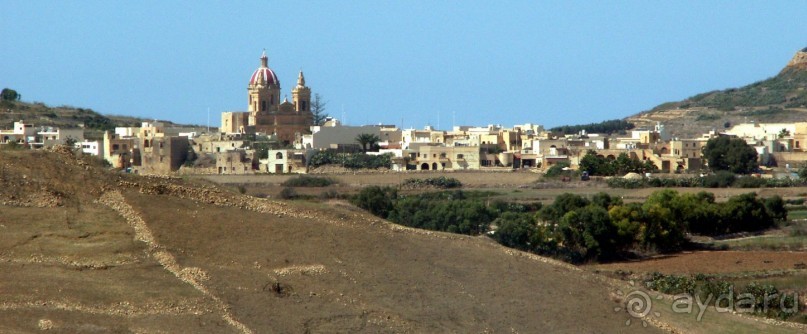 Вид на Гозо из Цитадели