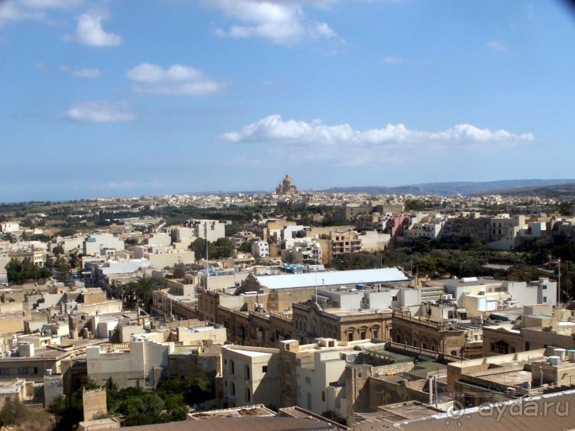 Вид на Гозо из Цитадели