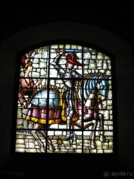 Алькасар - витражи