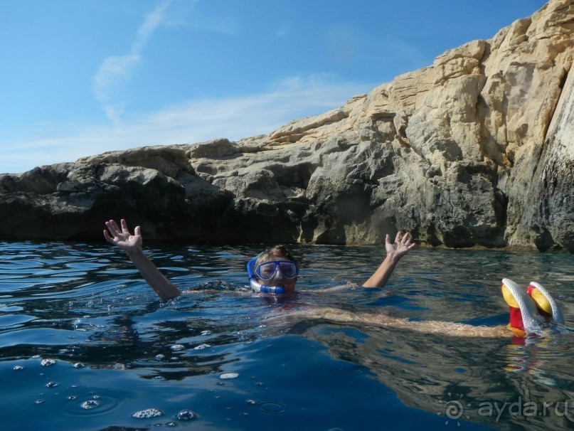 Можно поплавать с трубкой-маской