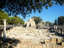 Раннехристианская базилика Хрисополитисса – Колонна апостола Павла – Церковь св. Кирияки