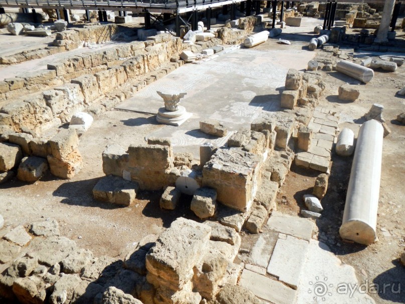 Раннехристианская базилика Хрисополитисса – Колонна апостола Павла – Церковь св. Кирияки