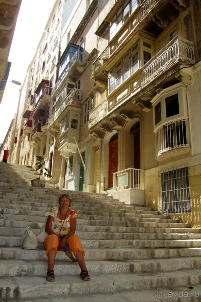 Улочки и балкончики Валетты