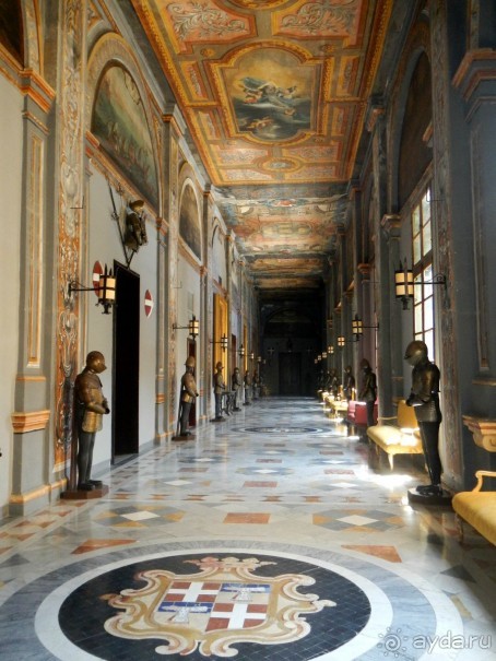 Коридоры Дворца Великого Магистра