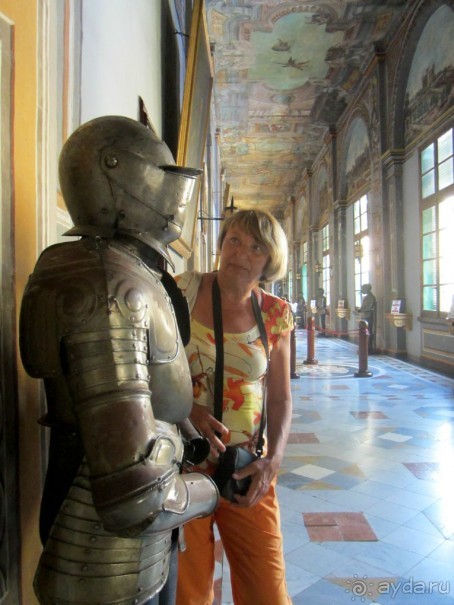 Коридоры Дворца Великого Магистра