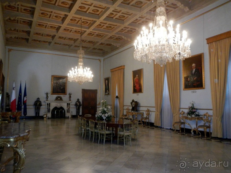 Парадные палаты  Дворца Великого Магистра