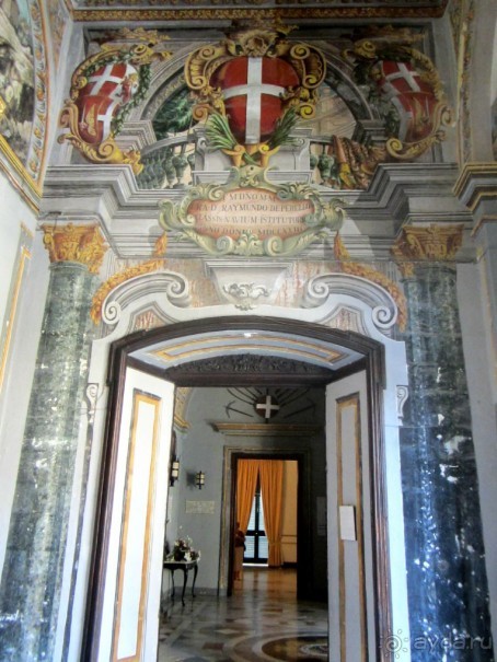 Коридоры Дворца Великого Магистра