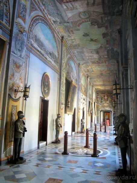 Коридоры Дворца Великого Магистра