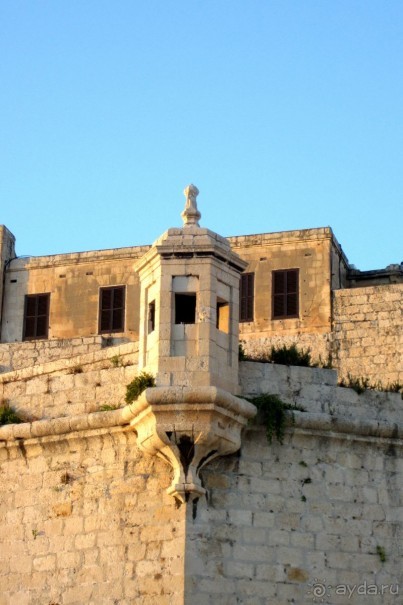 Башенка vedetta в форте Сент Анджело