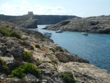 Комино - Белая башня с батареей