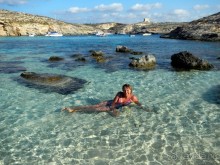 Коминотто - пляж