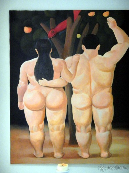 Нашшар - Palazzo Parisio, указатель туалетов - дквочки налево, мальчики направо...